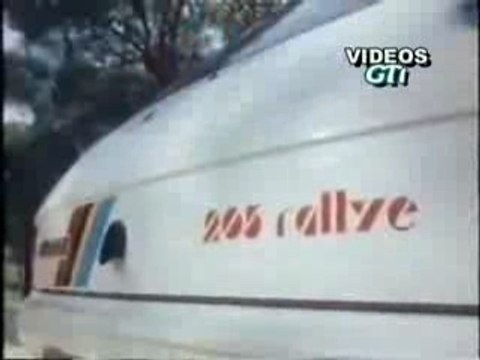 PUB Peugeot 205 rallye