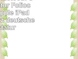 Logitech Bluetooth Solar Tastatur Foliocover für Apple iPad 234 schwarz deutsches