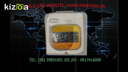 Máy chấm công thẻ giấy tại Q.6 HCM