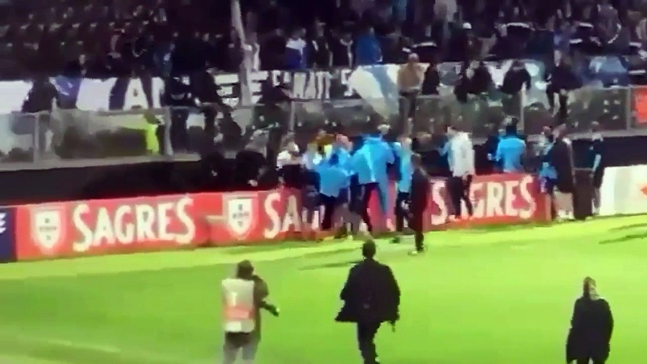 PATRICE EVRA fight with hooligans | Evra kicked a fan