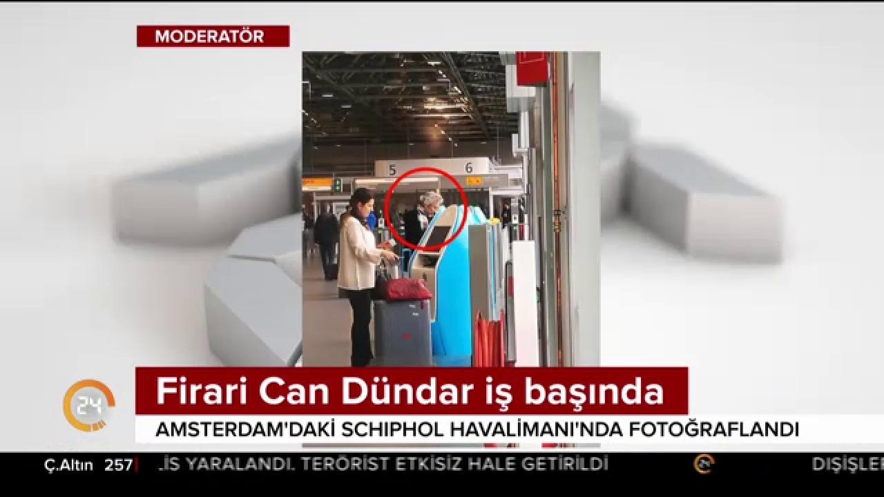 Firari Can Dündar Amsterdam'da