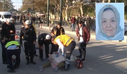 Kabataş'ta otomobilin çarptığı kadın yaşamını yitirdi: 'Işık yayalara kırmızı yanıyordu'