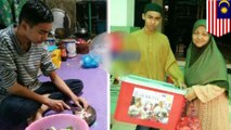 Sedih! Bocah lelaki berhenti sekolah untuk menjaga nenek - TomoNews