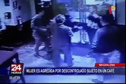 Magdalena: sujeto intenta golpear a trabajadora de conocido café