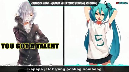 Gapapa Jelek Yang Penting Sombong 『Nightcore』♫