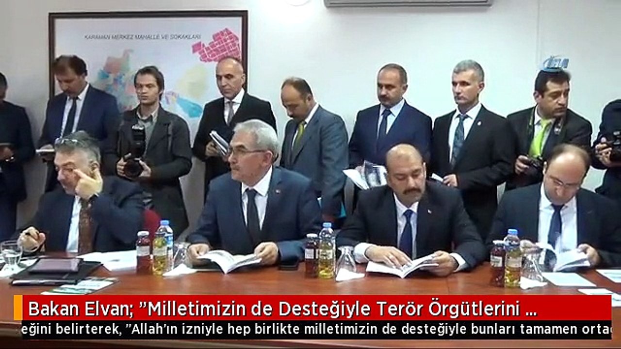 Bakan Elvan: "Milletimizin de Desteğiyle Terör Örgütlerini Tamamen Ortadan Kaldıracağız"