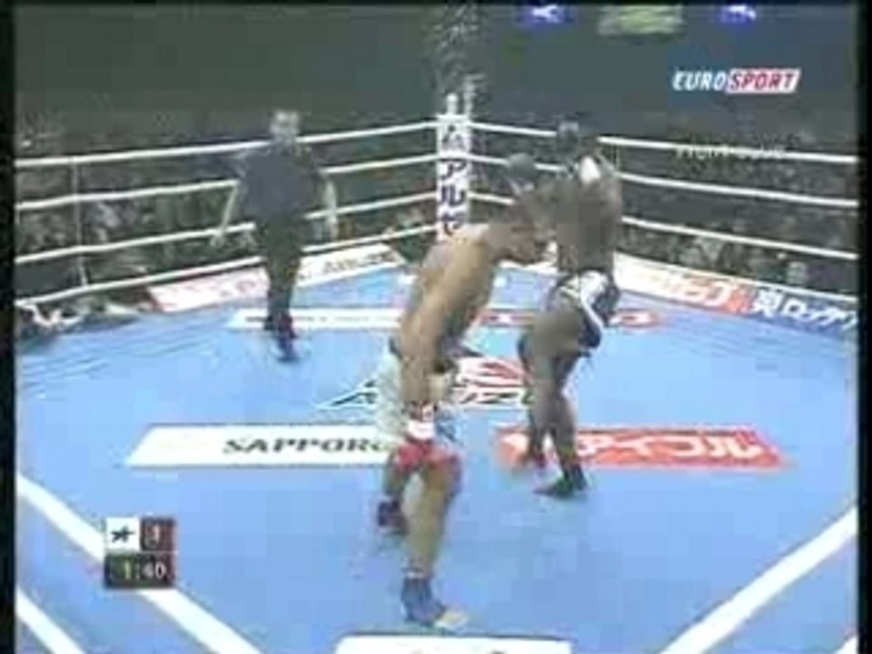 K1 Gp Final 2003  Remy Bonjasky Vs Cyril Abidi