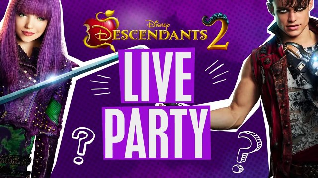 Descendants 2 _ Dove Cameron & Thomas Doherty Live Stream Highlights _ Official Disney Channel UK-xpRa1FT3PbM