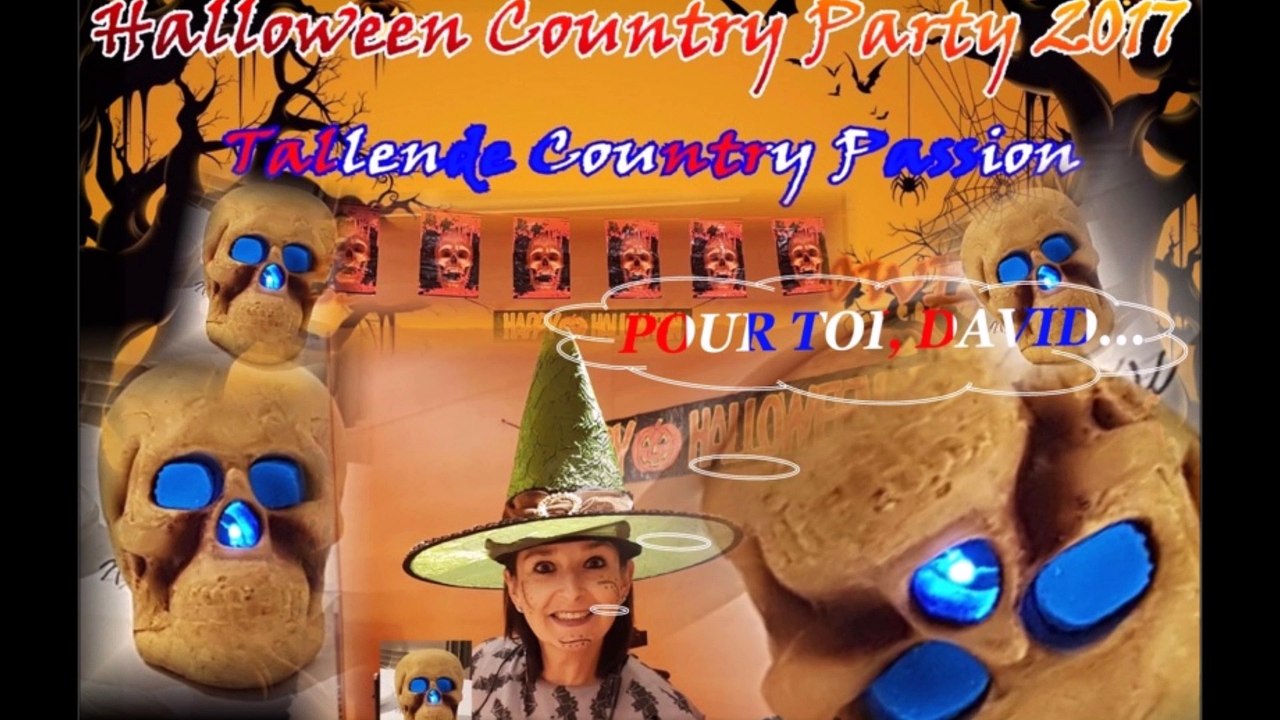 SURPRISE pour DAVID LINGER lors de "Halloween Country Tallende" - 31 octobre 2017