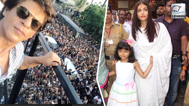 Shah Rukh Khan Vs Aishwarya Rai Birthday Celebrations