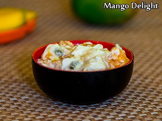 Download Video: How To Make Mango Delight Recipe | Hung Curd Mango Delight Recipe | Boldsky