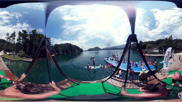 Russian Swing Flips - Behind the Scenes 360 Video _ PEOPLE ARE AWESOME