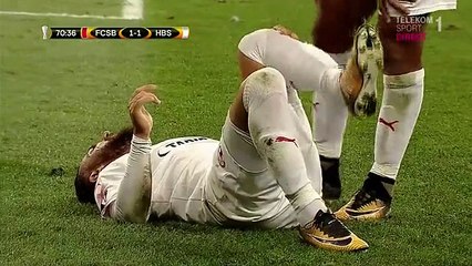 Piłkarz FCSB popłakał się po zejściu z boiska
