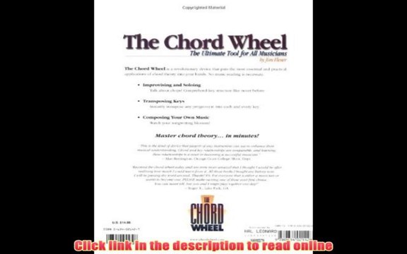 [PDF] The Chord Wheel: The Ultimate Tool for All Musicians eBook Free