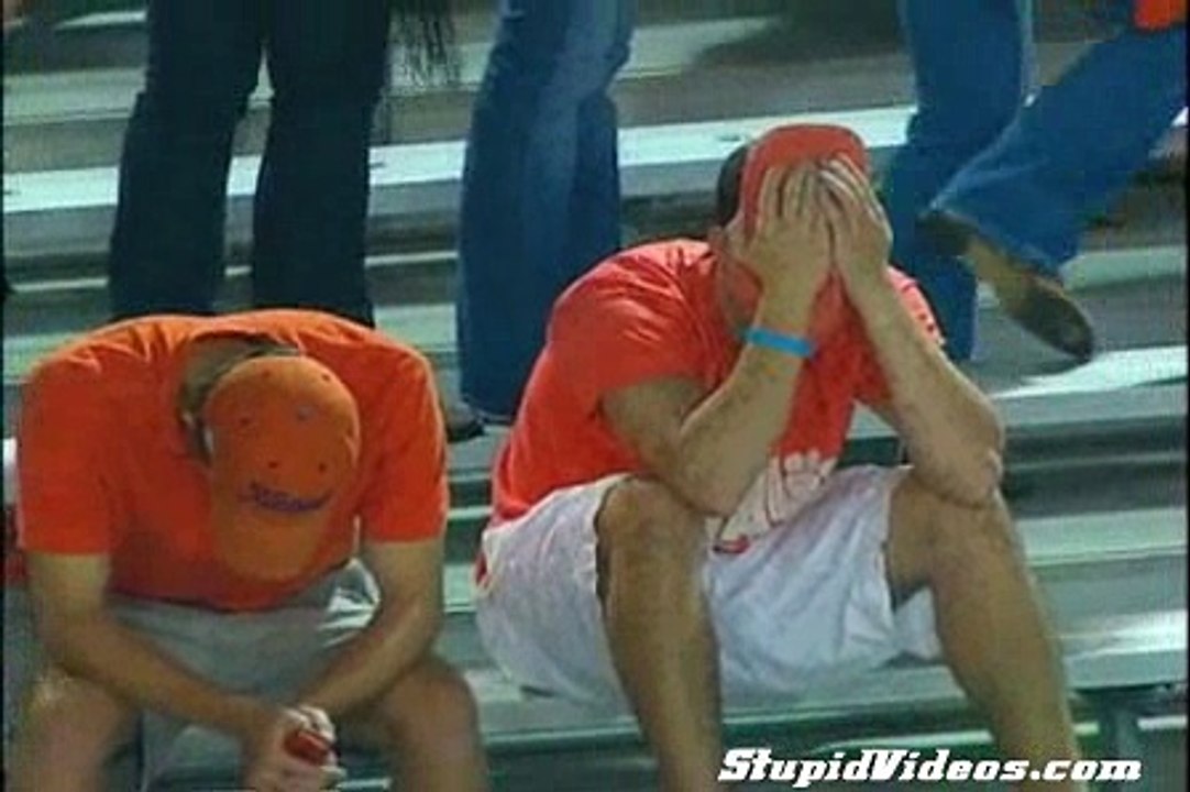 Clemson Fan Overreacting