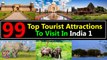 99 Best Tourist Attractions Places To Visit In India 1 | Top Tourist Destinations To Travel - Tourism In India