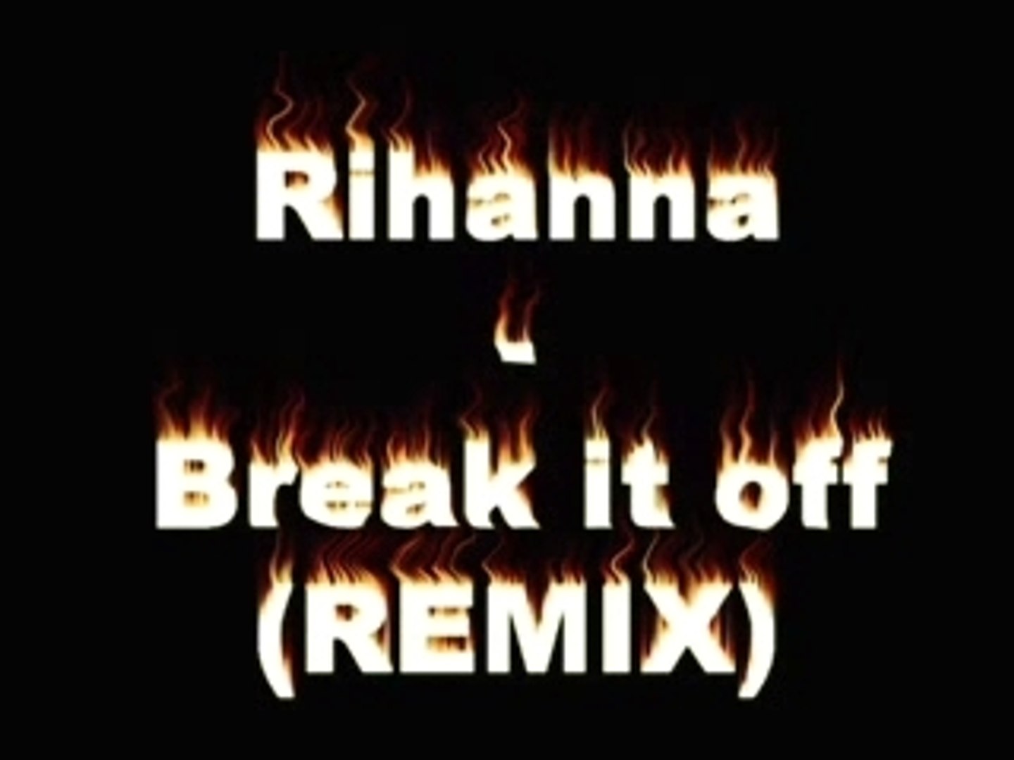 Rihanna Ft Sean Paul Break In At Off Video Dailymotion
