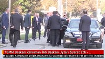 TBMM Başkanı Kahraman, İbb Başkanı Uysal'ı Ziyaret Etti - İstanbul