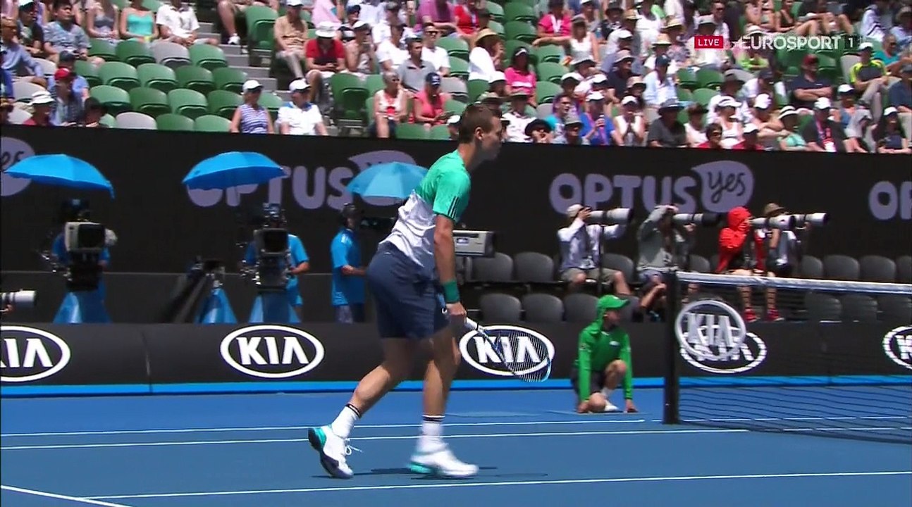 R.Federer - T.Berdych QF Australian Open 2016