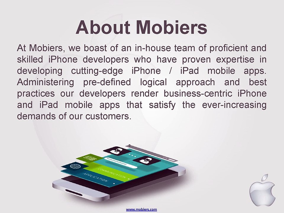 iPhone App Development Company | Mobiers Ltd