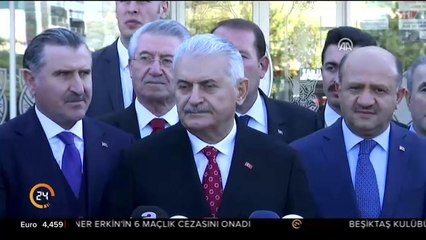 Başbakan Binali Yıldırım Erzincan'da
