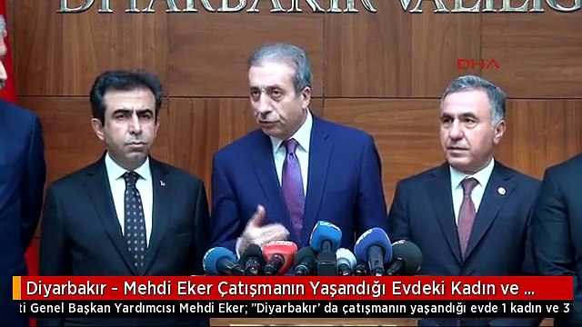 Diyarbakır - Mehdi Eker Çatışmanın Yaşandığı Evdeki Kadın ve Çocukları Terörist Kalkan Olarak...