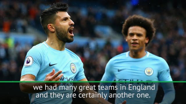 Man City squad among all-time Premier League greats - Wenger