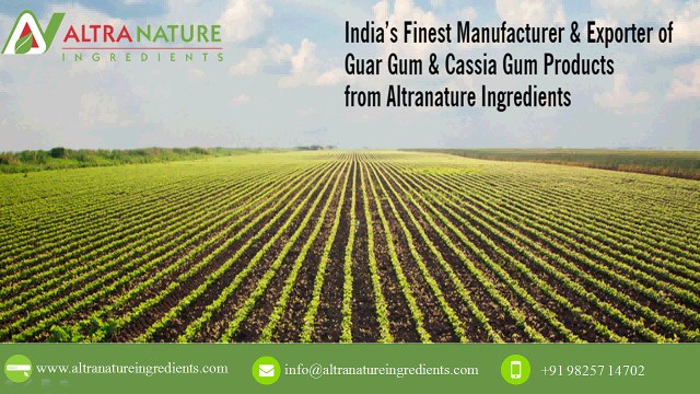 High Quality Guar & Cassia Gum Derivatives
