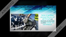 Types of Services Offered to You through Car Service at Doorstep in Delhi & NCR