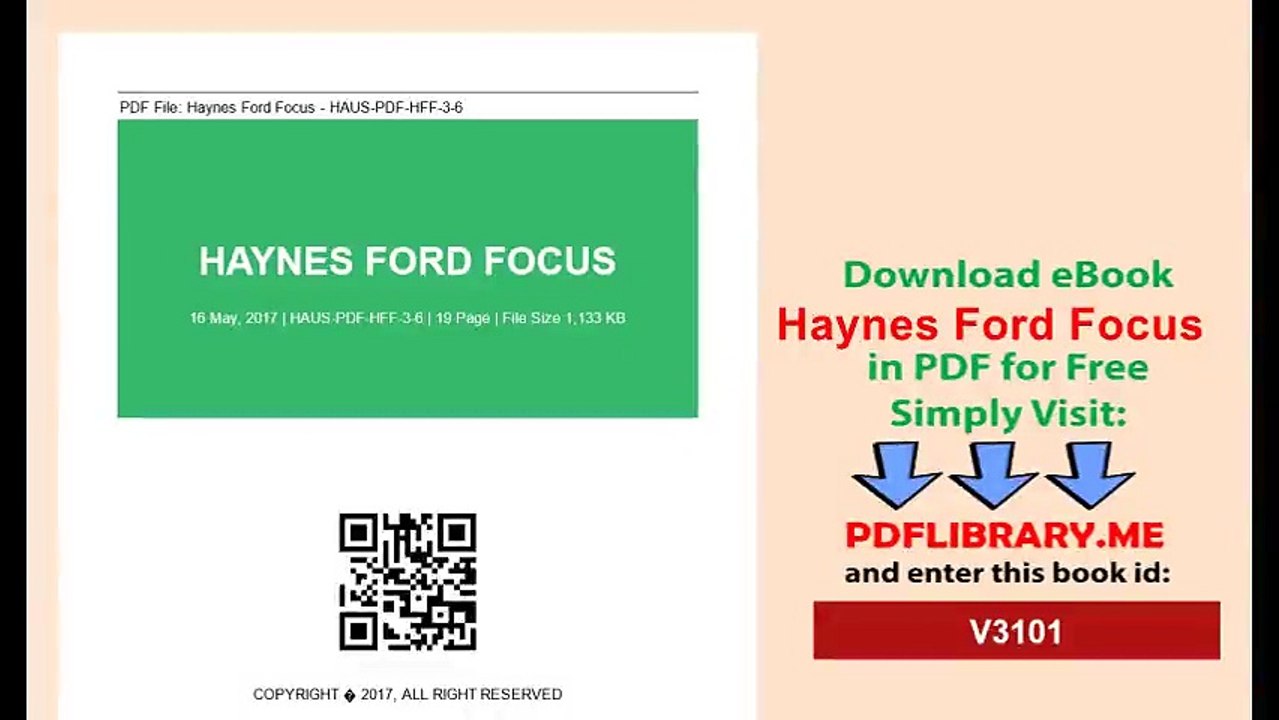 Haynes Ford Focus