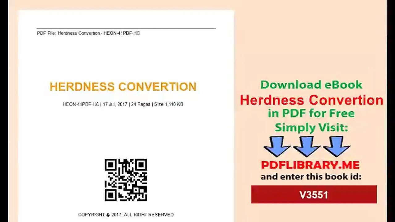 Herdness Convertion