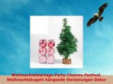 Hunpta 12pcs runde Weihnachtsbaum Weihnachtskugel Dekorationen Baubles Partei Hochzeits