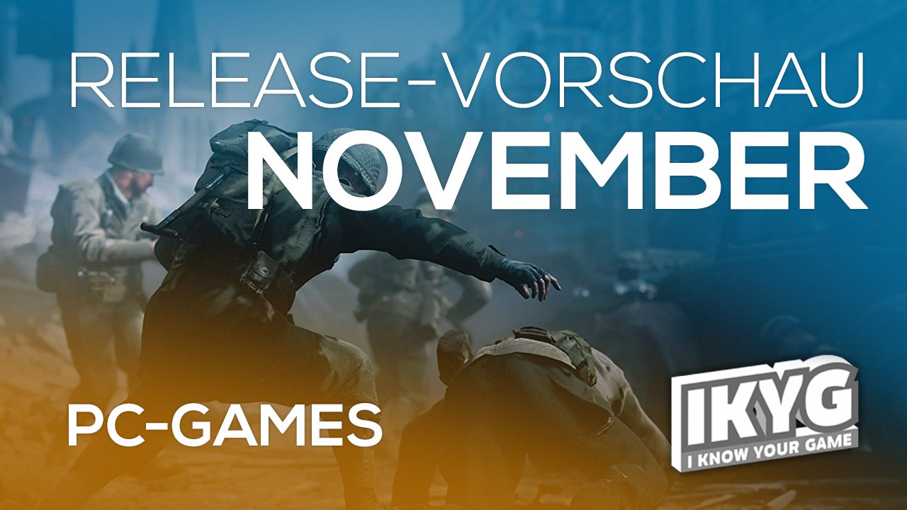 Games-Release-Vorschau - November 2017 - PC