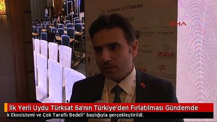 Descargar video: İlk Yerli Uydu Türksat 6a'nın Türkiye'den Fırlatılması Gündemde