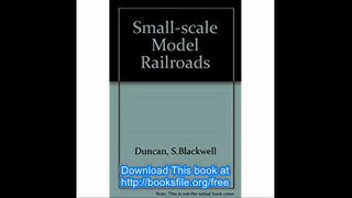 Small-Scale Model Railroads