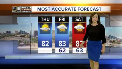 Highs stay in lower 80s in the Valley
