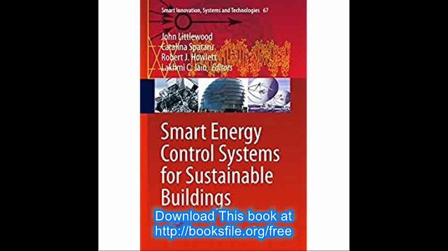 Smart Energy Control Systems for Sustainable Buildings (Smart Innovation, Systems and Technologies)
