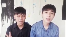 clip hot- hai chàng hot boy cover 30 bài hát hay nhất hiện nay