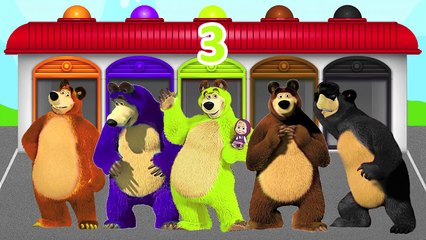 NEW COLORS MASHA and the BEAR!!! LEARN COLORS! Video for kids and toddlers!