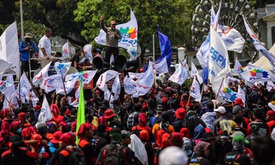 Tolak UMP, KSPI Akan Berunjuk Rasa di Istana