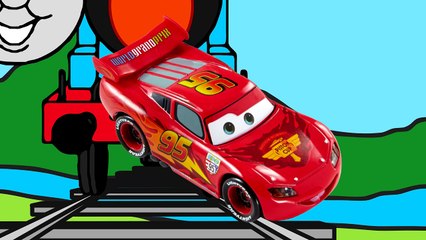 Учим Цвета с Паровозиком Томасом Киндер Сюрпризы Молния Маквин и Щенячий Патруль! Фантик ТВ #2