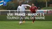 U16, Tournoi du Val-de-Marne : France-Maroc (1-1), le résumé