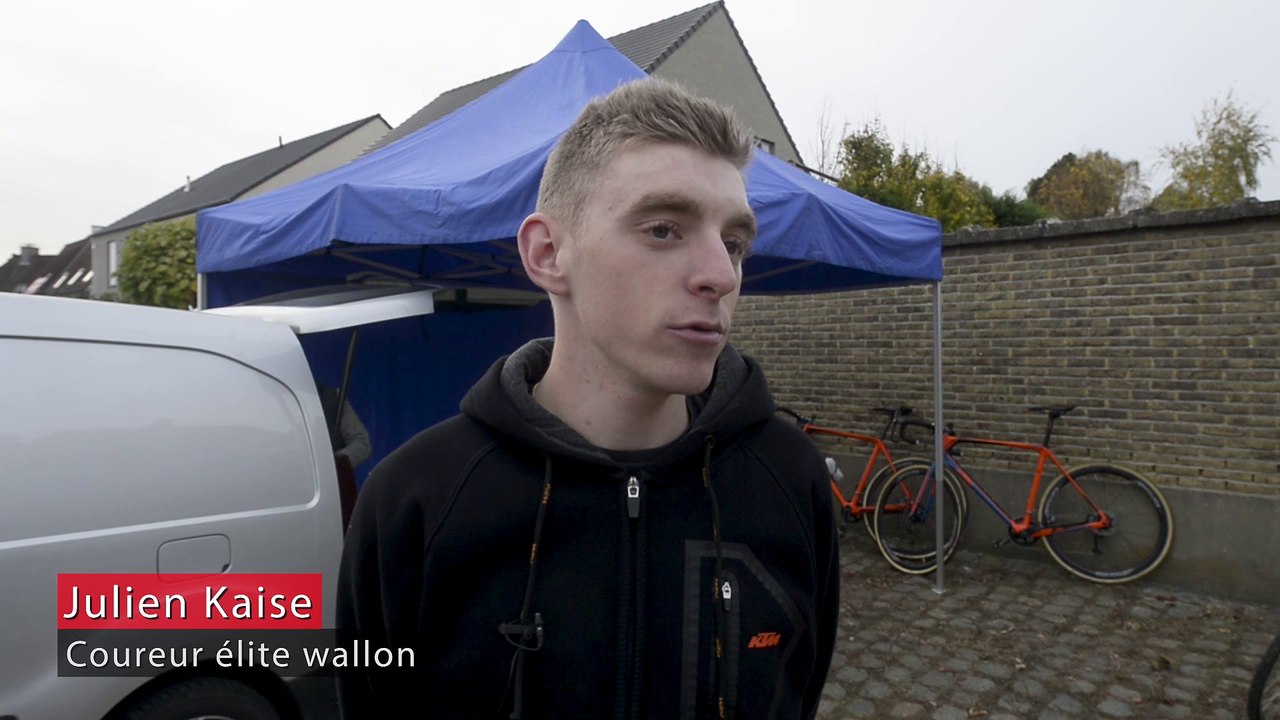 Julien Kaise : "On n'est pas beaucoup de Wallons à faire du cyclo-cross"