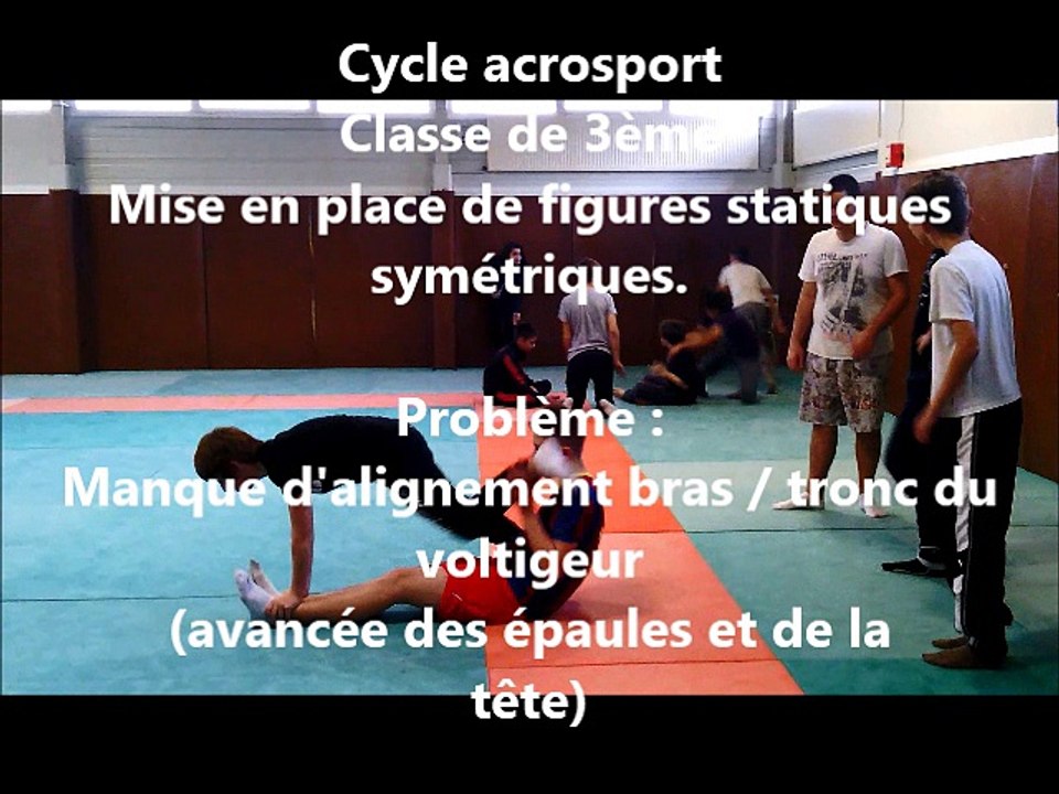 Remédiations en Acrosport