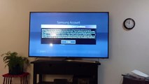 Samsung : impossible d'accepter le contrat d'installation c'est trop long pour la TV !