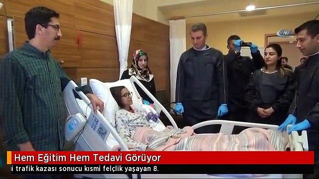 Hem Eğitim Hem Tedavi Görüyor
