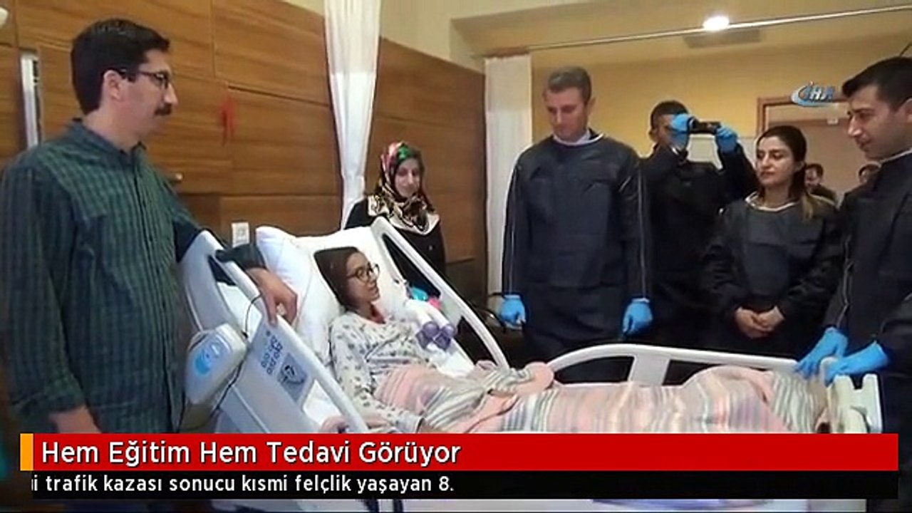 Hem Eğitim Hem Tedavi Görüyor