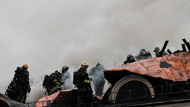 Пожар в москвовском музее