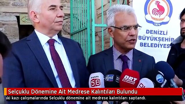 Selçuklu Dönemine Ait Medrese Kalıntıları Bulundu