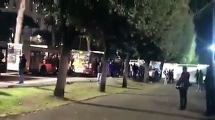 TIFOSI CHELSEA CANTANO FORZA LAZIO